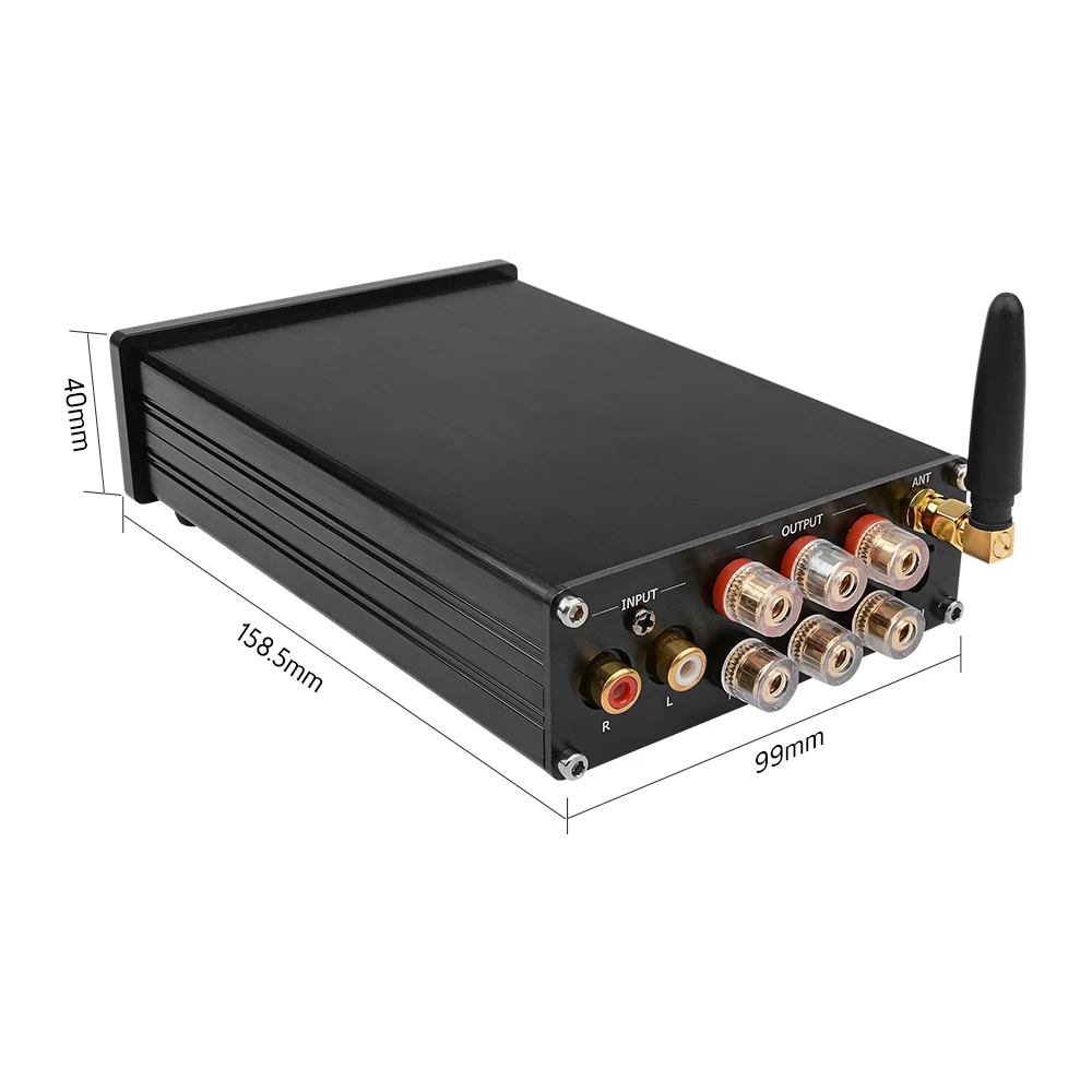Цифровой сабвуфер TPA3255 Bluetooth 5 0 Hi Fi мощный усилитель класса D 2 1 канала 150 Вт * + 325 для