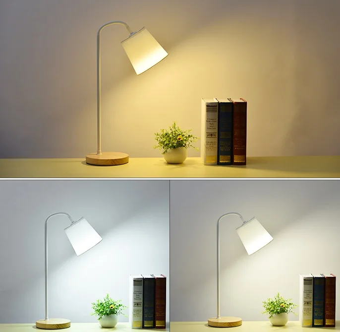 

led desk table lamps light lights LED lamp simple Eye protection Reading Bed Light Childrens