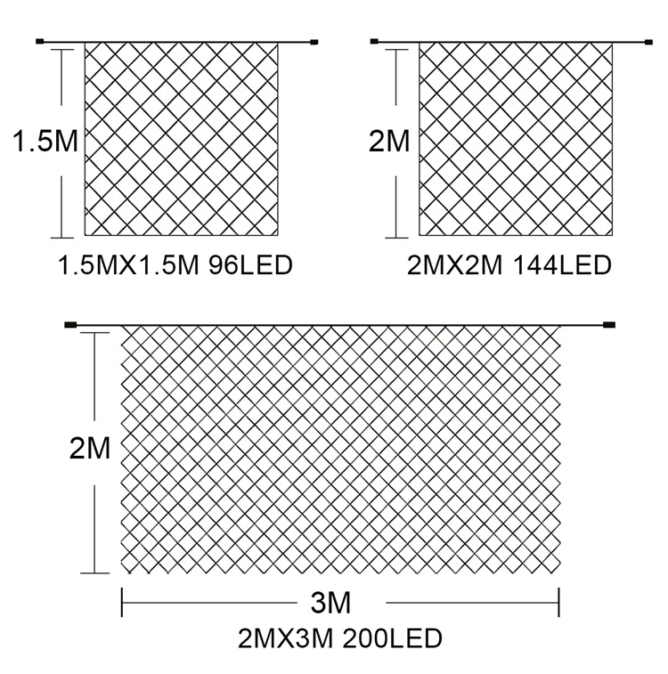 Staraise 220 В светодиодный сетчатый струнный светильник, деревенская Свадебная гирлянда, винтажное свадебное украшение, домашний праздничный вечерние Декор на день рождения