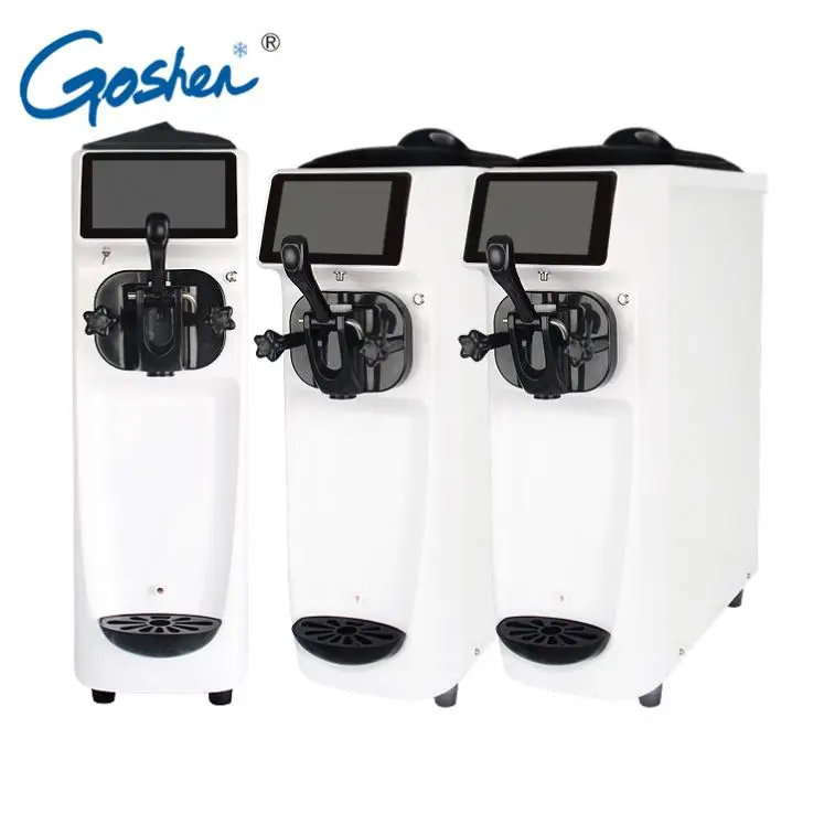 

Rainbow Soft Serve Ice Cream Machine Mini Type Ice Cream Maker
