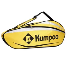 Kumpoo унисекс одно плечо ракетка сумка спортивная бадминтон сумка для теннисных ракеток профессиональные спортивные фитнес сумки для 3 ракетов