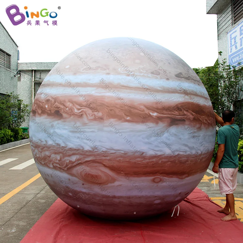 10ft/3m air blown Inflatable Jupiter balloon, PVC inflatable air tight