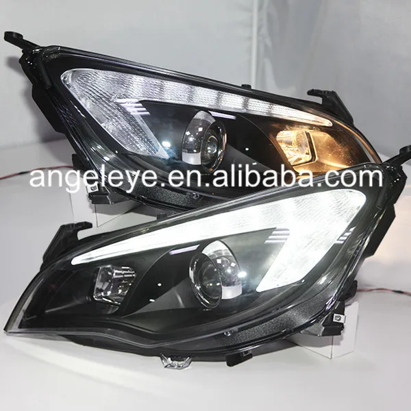 

For GM For Buick Excelle XT for Opel Astra LED Head Lamp 2010 to 2013 year Black Housing SN