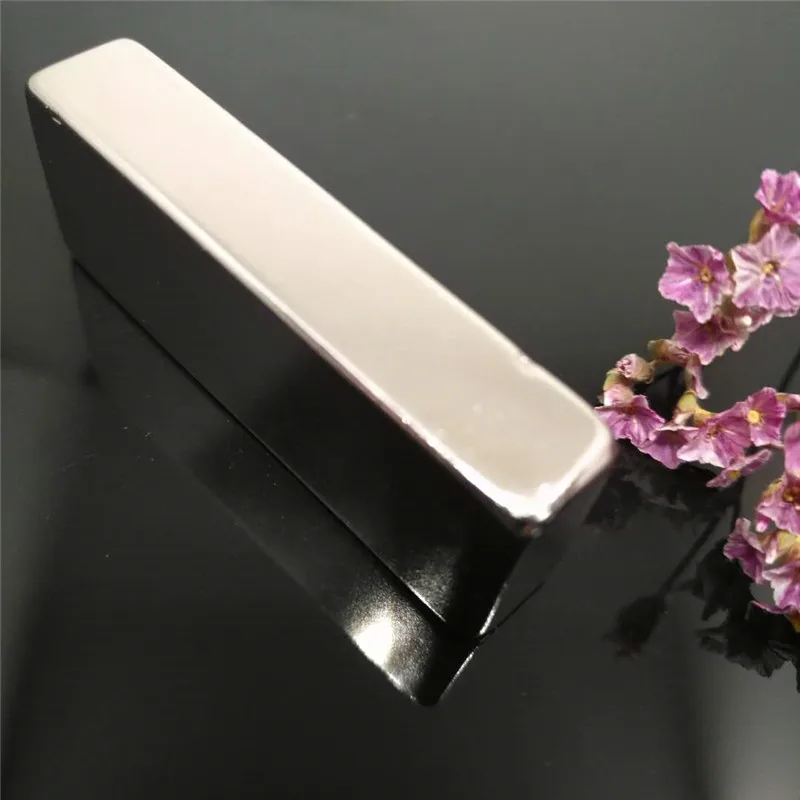 

Zion 1pcs 50x20x10mm rare earth magnet strong powerful block N35 NdFeB super bar magnetic neodymium magnet 50mmx20mmx10mm
