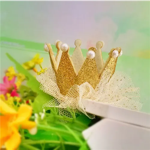 M MISM корона аксессуары для волос жемчужные блестящие кожаные диадемы шпильки для девочек очаровательные принцы заколки для танцев заколки на волосы для вечеринки - Окраска металла: yellow