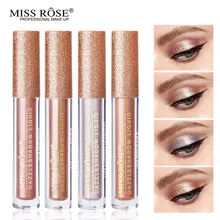 Miss Rose Mermaid Liquid Eyeshadow Gel Glitter Eye Shadow Tint Makeup Waterproof Dazzle Diamond Shimmer Shine Metallic Cosmetics