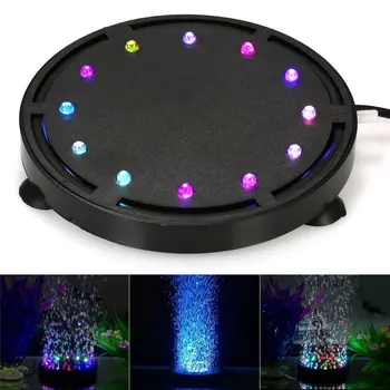 

Aquarium Led Lighting Submersible LED Air Bubble Light Colorful Decoration for Aquarium Fish Tank Lamp Decor EU Plug