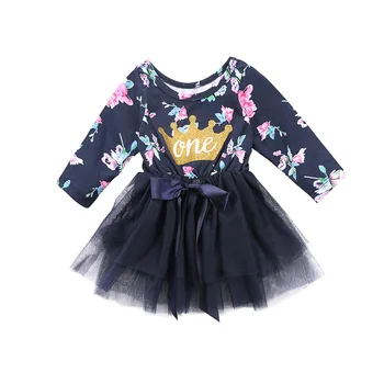 

Princess Bow Anna Dress clothes for girls Wedding Party Pageant Toddler Baby Flower Girls Chiffon Dress