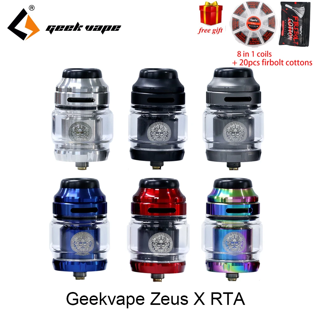 Vape tank Geekvape Zeus X RTA 4.5ml tank capacity with 810