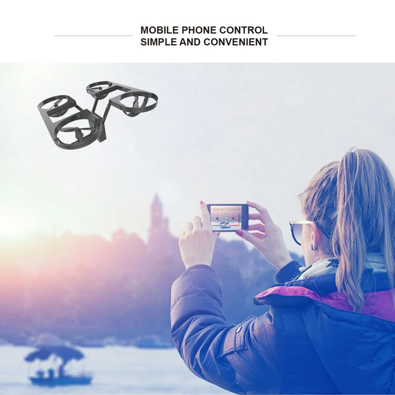 TYRC TY6 Foldable Remote Control Quadcopter Flying Toys Self Timer Drone with Camera 720P RC Helicopter Floating Flying Toys (6)