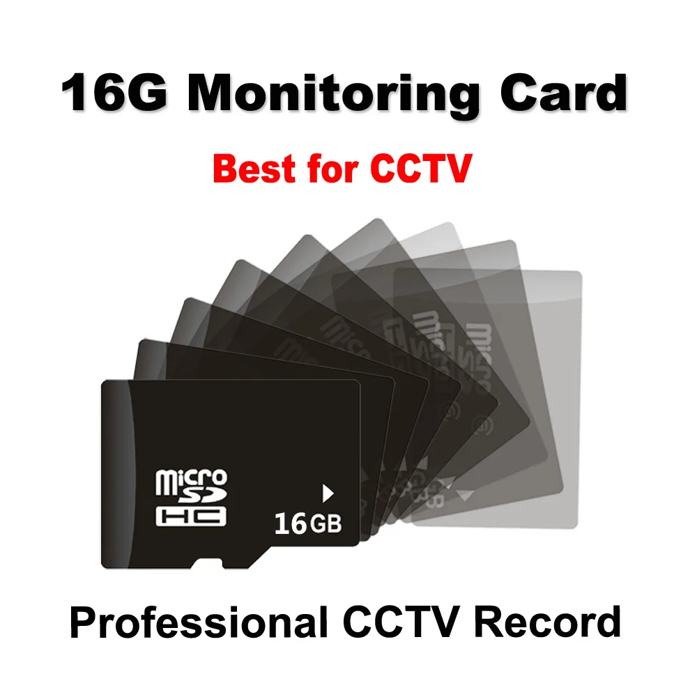 

16G High Speed CCTV Video Record Card for Security Cameras store videos