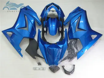

Customized Injection fairing kits for KAWASAKI Ninja 250 2008-2014 ZX250R road racing motorcycle fairings EX250 08-14 dark blue