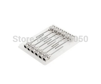

12 Pcs Stainless Steel 0 66mm Inner Dia 18ga Dispenser Needles Tips