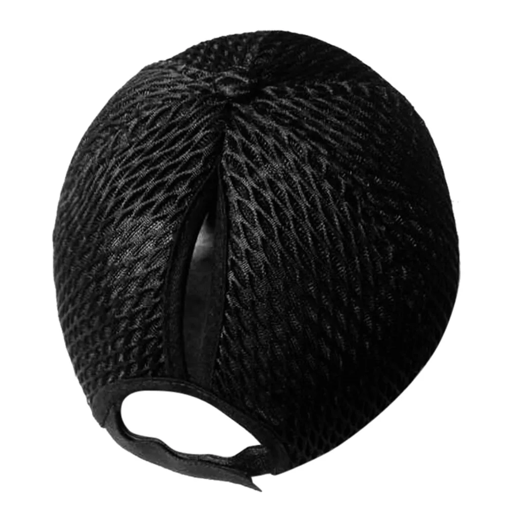 2019 de cola de caballo de sombra de las mujeres de los hombres de verano malla sombreros de deporte Casual ajustable gorras Gorra de Baseball #