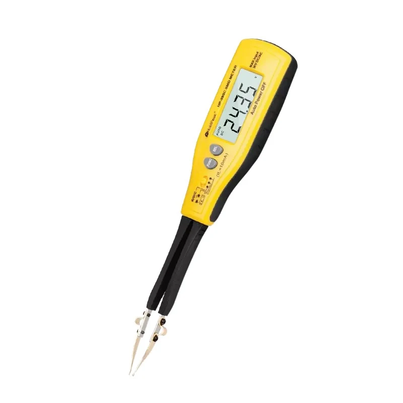 HP-990B digital multimeter resistor capacitance SMD tester meter multimeter smart tweezer multimeter tester multimeter digital multimeter multimeter tester mini tweezer tester tweezer tester