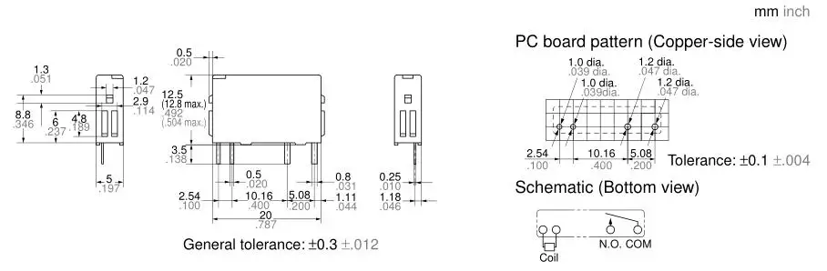 Реле PA1a 12V|relay plug|relay 12vrelay spdt |