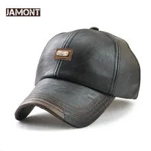 JAMONT Новая бейсбольная Кепка из искусственной кожи, мужская и женская повседневная Кепка в стиле хип-хоп, регулируемый головной убор, кепки из искусственной кожи