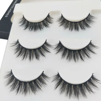 

HBZGTLAD 3d False Eyelashes Handmade Mink false Lashes Charming Long / Messy /Thick /Cross Lashes Women Makeup & Beauty