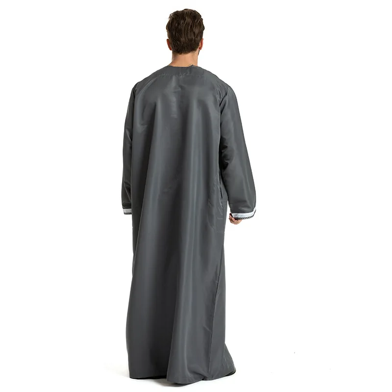 2019 Новое поступление высокое качество мусульманская Мода jubba tobe мужчины, большие размеры 007 007