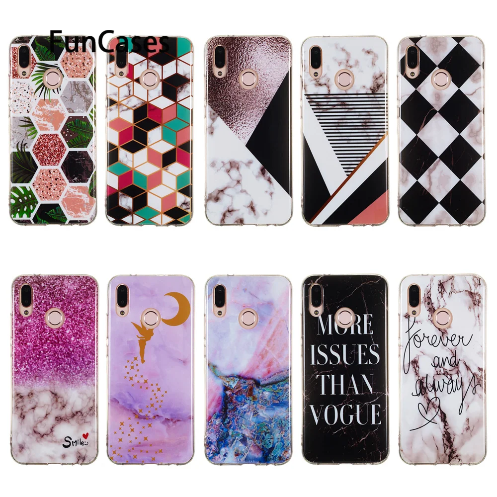 Plant Soft Silicone Back Covers For cover Huawei P20 Lite Csse Squishy Fitted Case Carcaso sFor Ascend telefoon Nova 3e | Мобильные