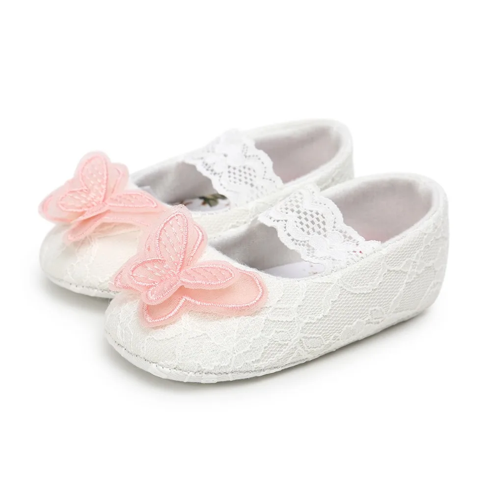 Обувь для малышей Туфли к платью принцессы Т-образная обувь для маленьких девочек; обувь для малышей платье-пачка с бантом, нескользящая Мягкая подошва, на возраст от 0 до 18 месяцев