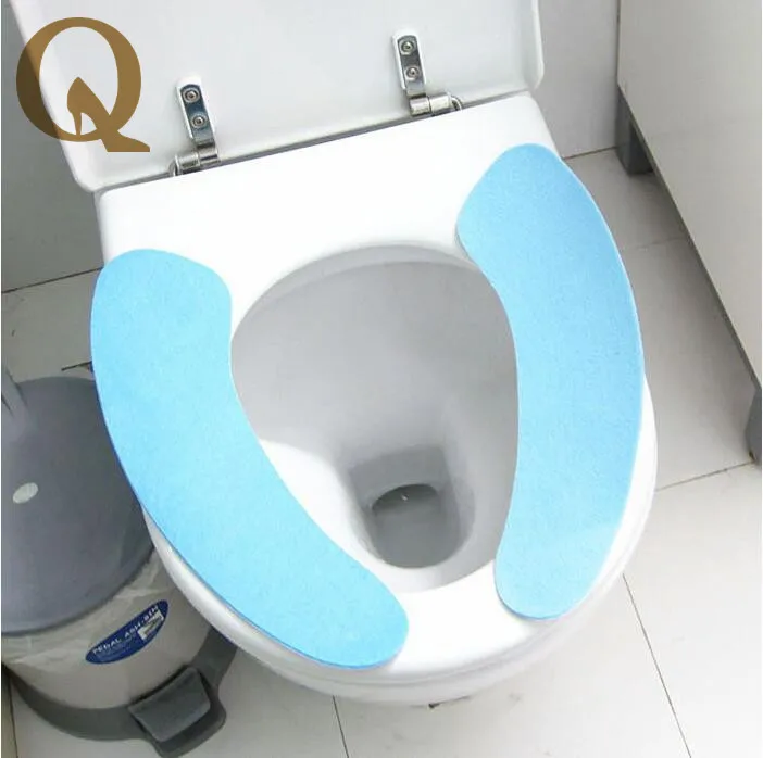 NEW Portable Warmer Toilet Seat Cover for Bathroom Pedestal Pan Cushion