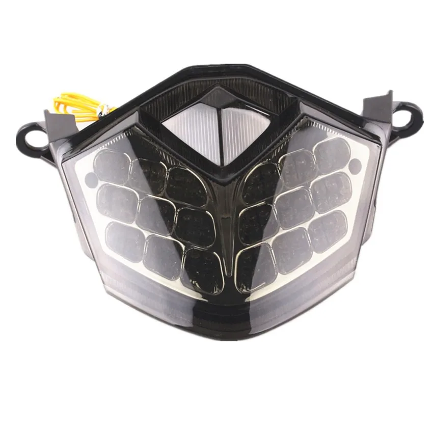 LED задние поворотники Встроенный задний фонарь для Kawasaki Ninja ZX10R 2008 2009 2010 ZX-10R дым |