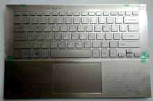 New for Sony VAIO Pro13 SVP13 SVP132 SVP1321 SVP132A Palmrest backlit English US laptop keyboard silver