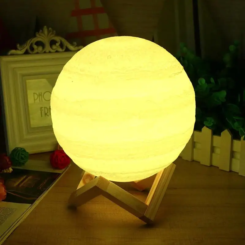 Buy 3D Light Print Lamp Jupiter Lamp Colorful Moon