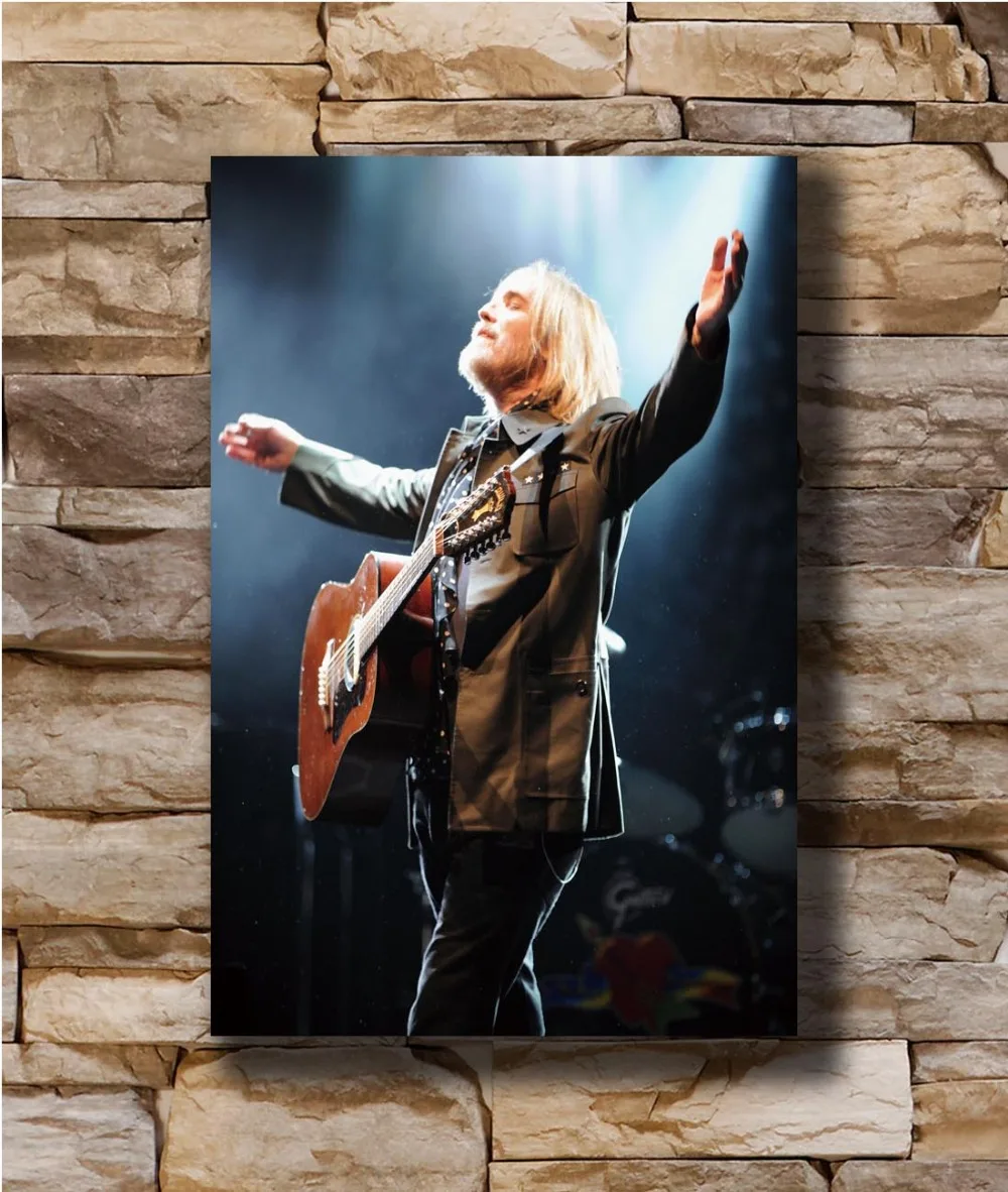 

N2809 Tom Petty Rock Music Band Live On Stage 8x12 20x30 24x36 Silk Poster Art L-W Canvas Print Decoration