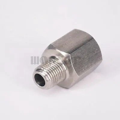 1/4 &quotBSPP Female to 1/8&quot BSPT Male 304 фитинги из нержавеющей стали коннектор 357 PSI|stainless steel pipe