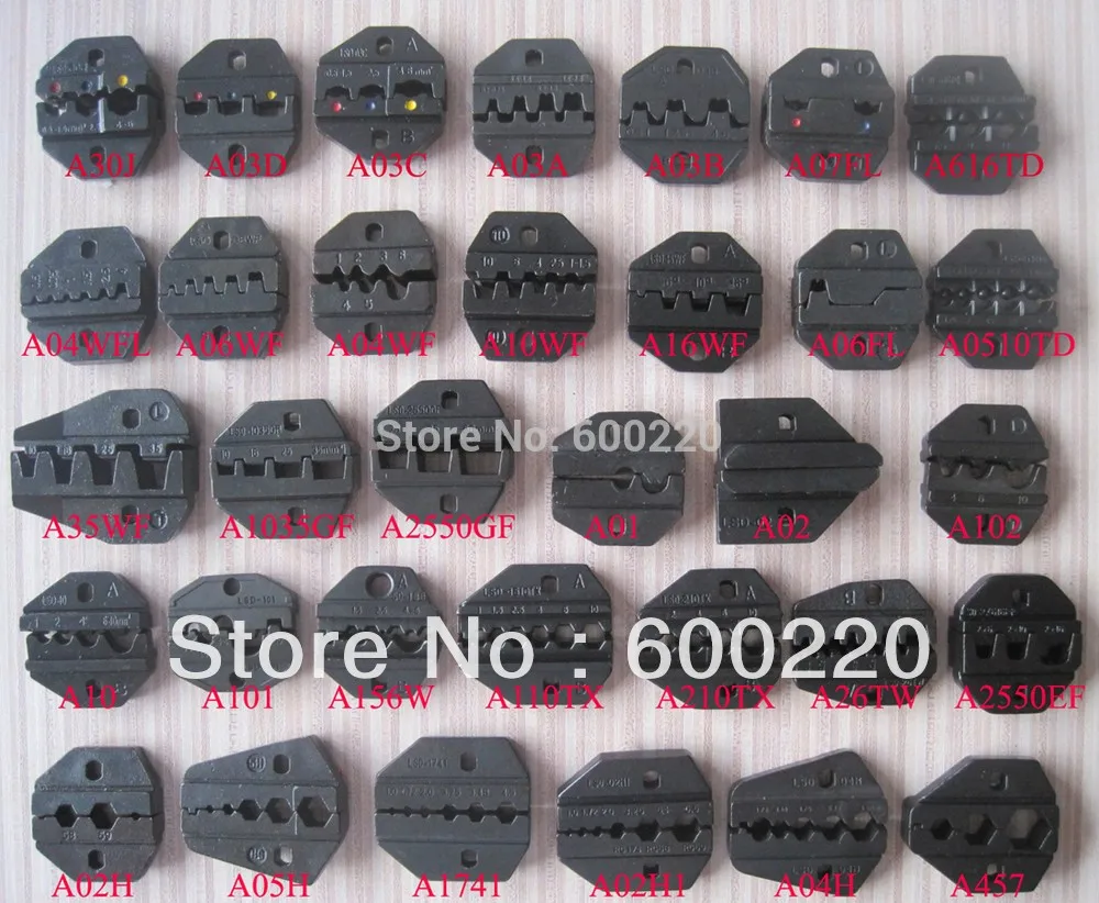 Die-Sets-for-AM-10-Pneumatic-Crimping-Tools-and-EM-6B1-2-Electrical-Crimping-Tools