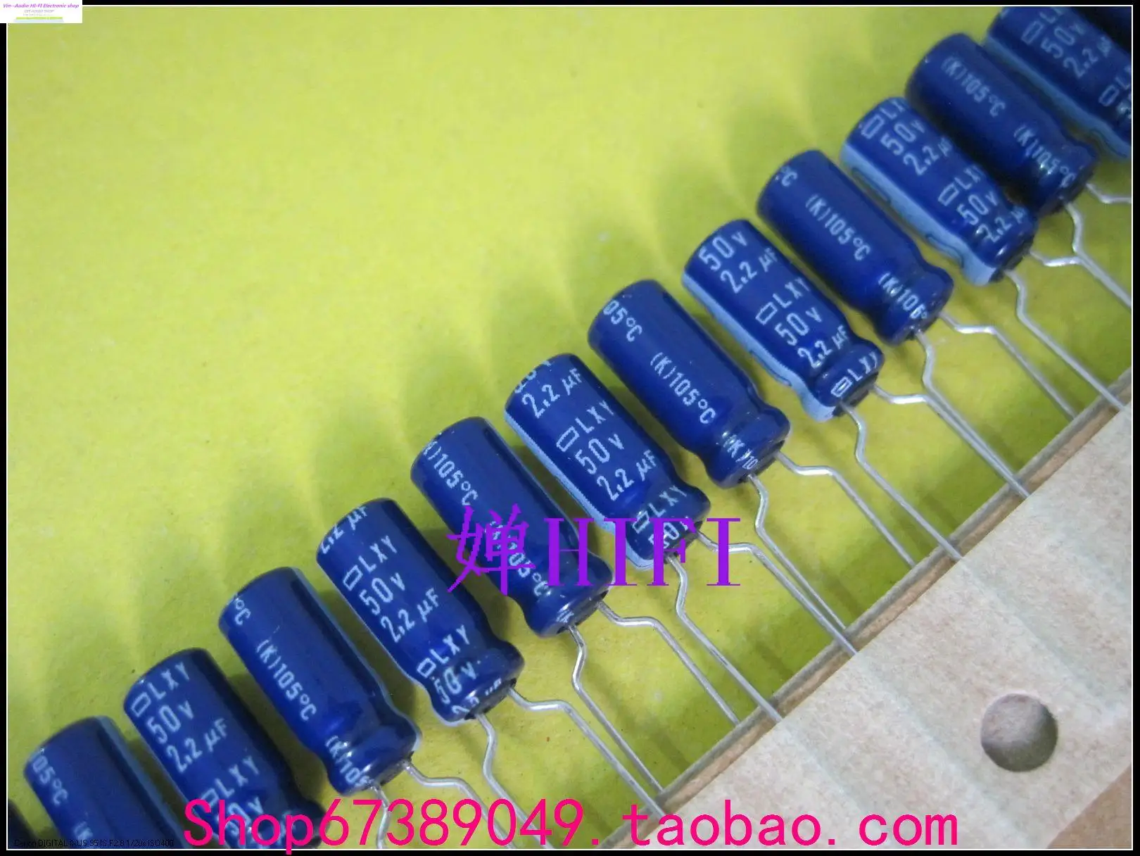 200PCS NIPPON Japan NIPPON genuine electrolytic capacitors LXY 50v2.2uf