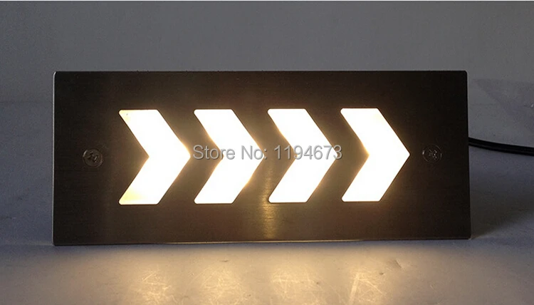 Conduziu a Lâmpada de Parede à Prova Água para a Praça do Jardim Led ao ar Caminho Luzes Livre 4 w Branco Quente-265 v - Dc12v d' Stairway Iluminação Subterrânea Ip68 85 3 85 4 w branco Quente-265 v DC12V