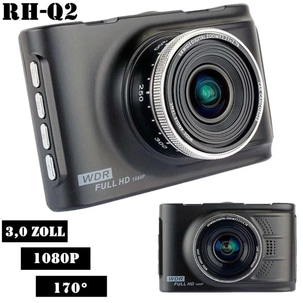 

3.0 Inch Full HD 1080P Car DVR G-sensor Automobile Car Camera Recorder Vehicle Driving Recorder Camcorder Night Vision DVR