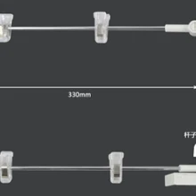 20 шт. Магнитный постер держатель металлическая полка знак держатель флаг висящий супермаркет магазин поп ценник тег дисплей зажим Баннер Клип