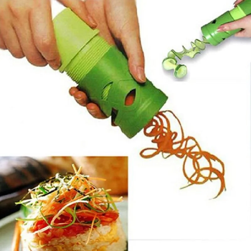 Radish Cutter Vegetable Spiral Slicer Grater Cutter Spiralizer For