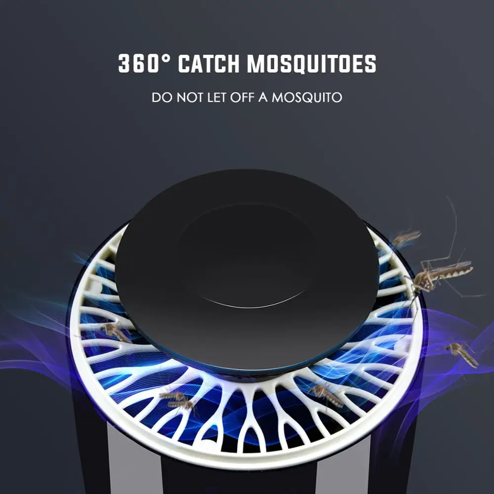 AIMENGTE lectric Mosquito Killer лампа Электроника usb анти-ловушка для насекомых Светодиодный УФ-ловушка лампа средство от комаров Zapper