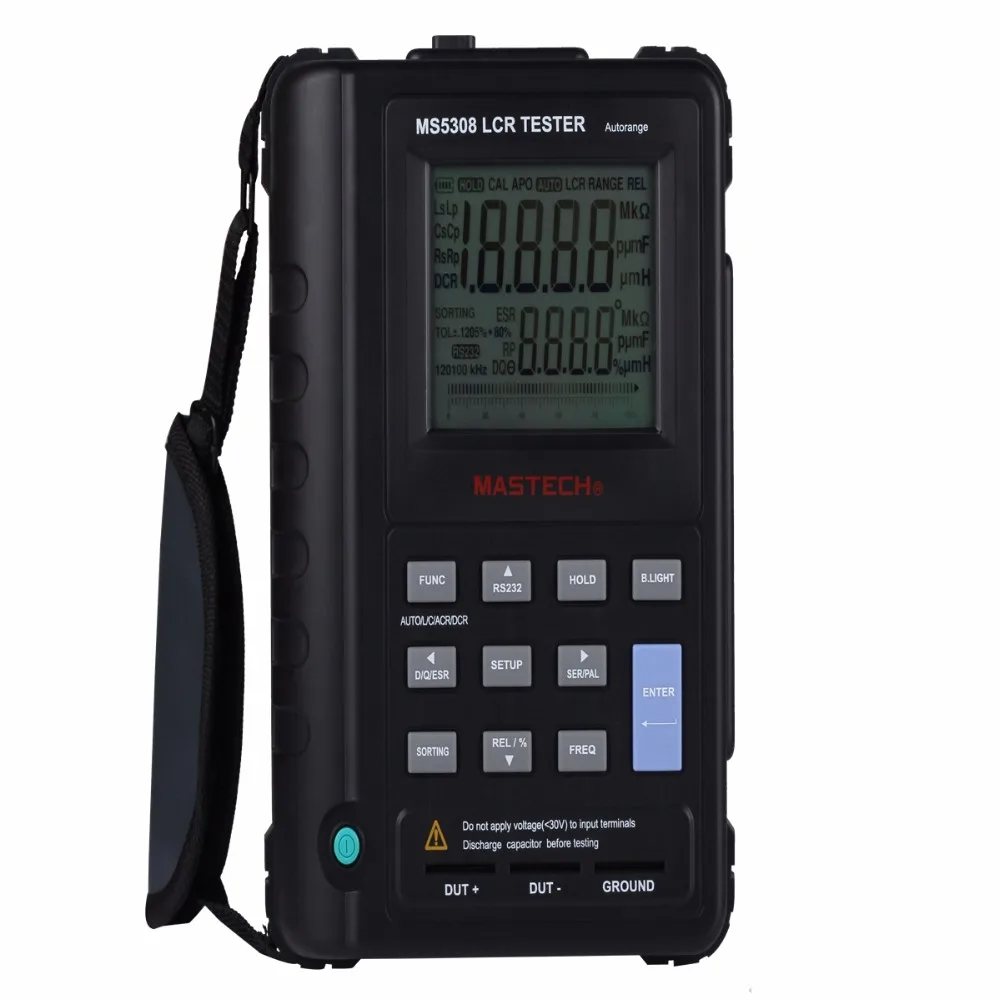 wholesale 5pcs Mastech MS5308 LCR digital Tester Meter Portable