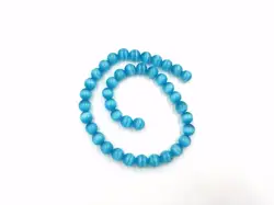 10 мм подобные Размеры унисекс Темно-синие круглый Стекло Бусины строка для DIY Цепочки и ожерелья или браслет