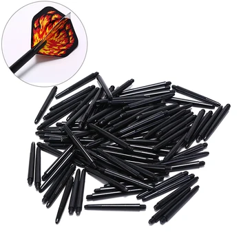 

Black Color 50pcs Of Nylon Dart Shafts Stems Medium 48mm 2BA Screw Thread Durable Dart Rod Dart Accessories Set