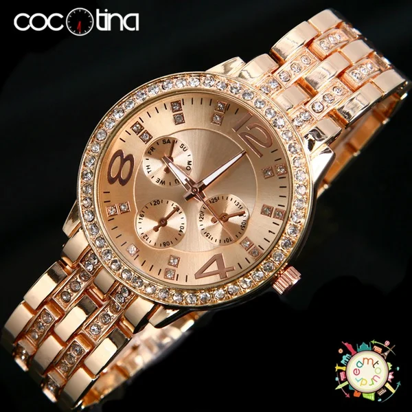 

Rose Gold Men's Watches Top Brand Luxury Alloy Wristwatch Mens Gift Quartz Watch Best Listing 2018 Products