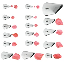 1 шт. лепестковый наконечник насадка для украшения насадка для выпечки помадка для украшения торта инструмент для выпечки