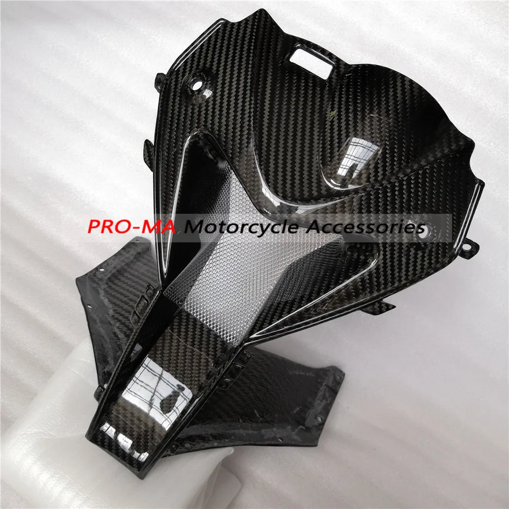 

Motorcycle Air Intake (Upper Fairing Center) in Carbon Fiber For BMW S1000RR 2009 -2014 Twill glossy weave