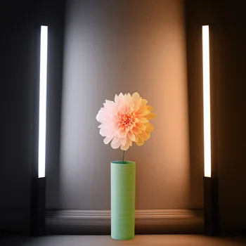 

Remote Control Handheld LED Video Light Wand Dimmable 3000k to 7000k Bi-color Photo LED Stick with Carry Bag