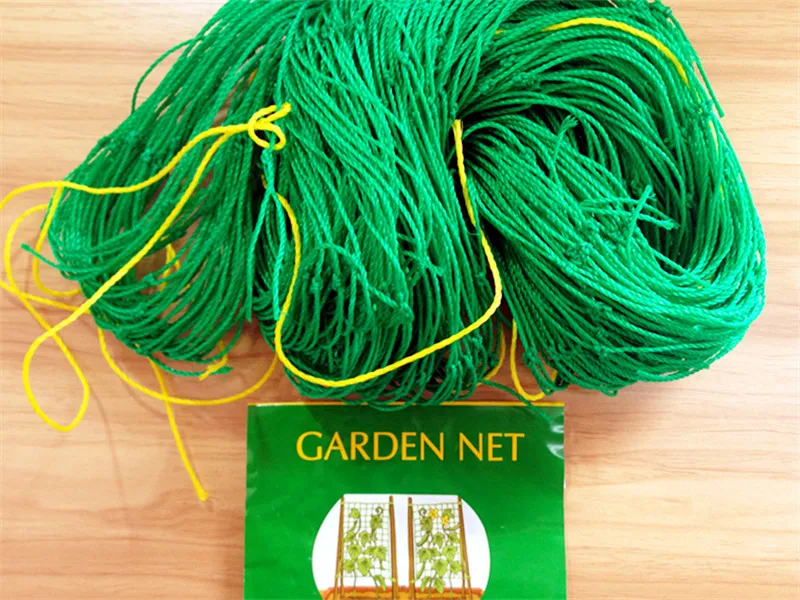 Image Climbing Plant Net 1.8X3.6m Morning Glory Gourd Cucumber Climbing Net Mesh Nylon Net  for Garden Use
