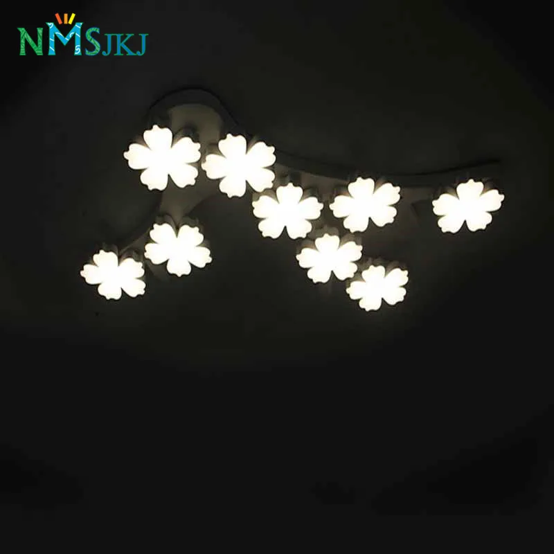 Creative White Led Ceiling Light For Bedroom Kitchen Foyer Modern