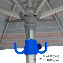 Outdoor Camping Tent Rod Beach Umbrella Rod Houlder Anchor Nail Four Legs Garden Umbrella Plastic Hanger