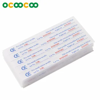 

50PCS 11M1 Magnum Tattoo Needles Disposable Sterilized Individual Package 304 Medical Stainless Steel with RoHS - M1 Series