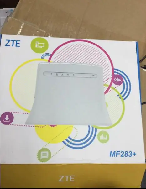 

ZTE Router MF283+ 800/1800/2600MHz 4G 2G 3G LTE 150Mbps SMA ANTENNE